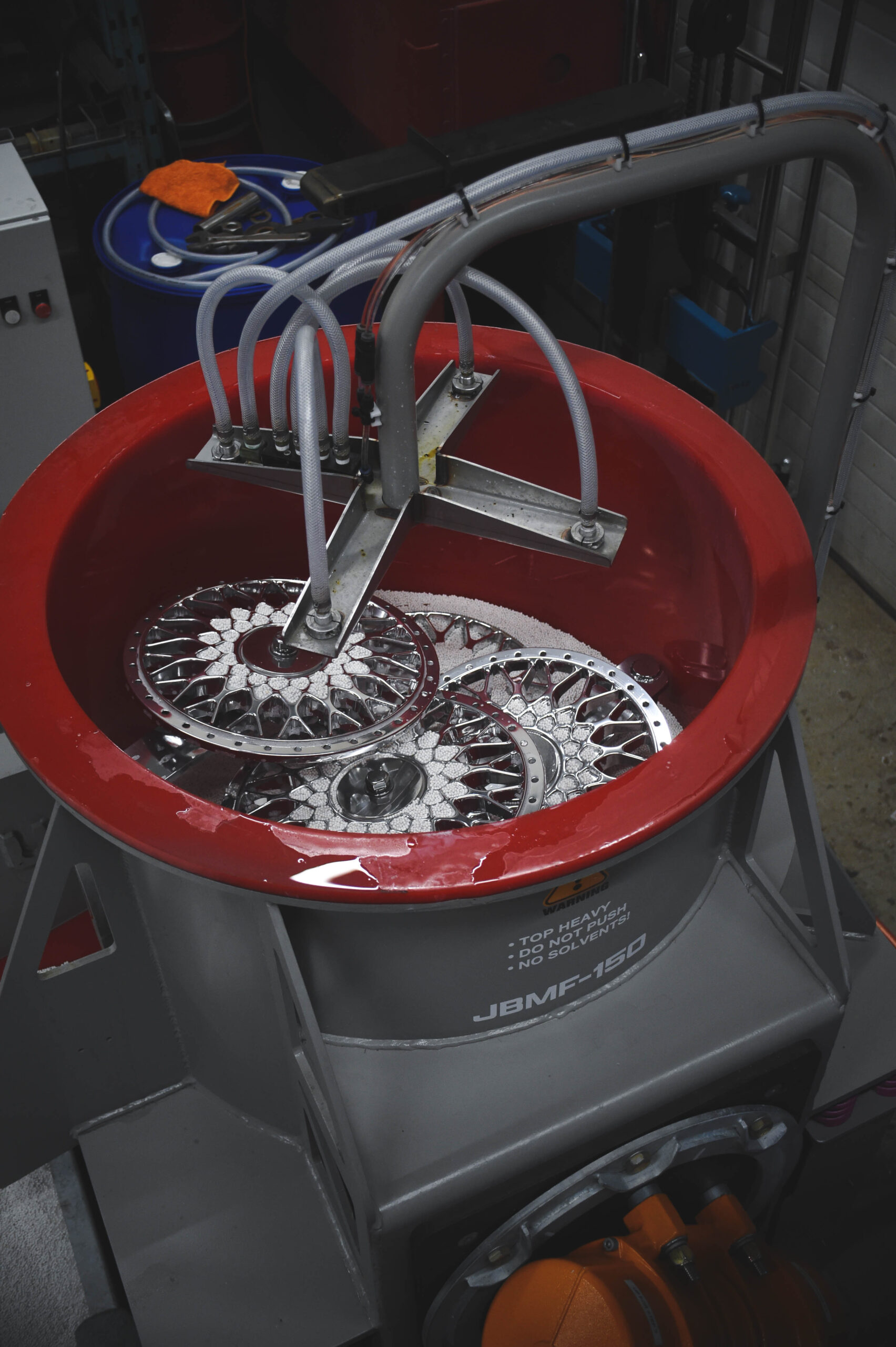 Ceramic Wheel Polishing Machine - JB MAF Inc.